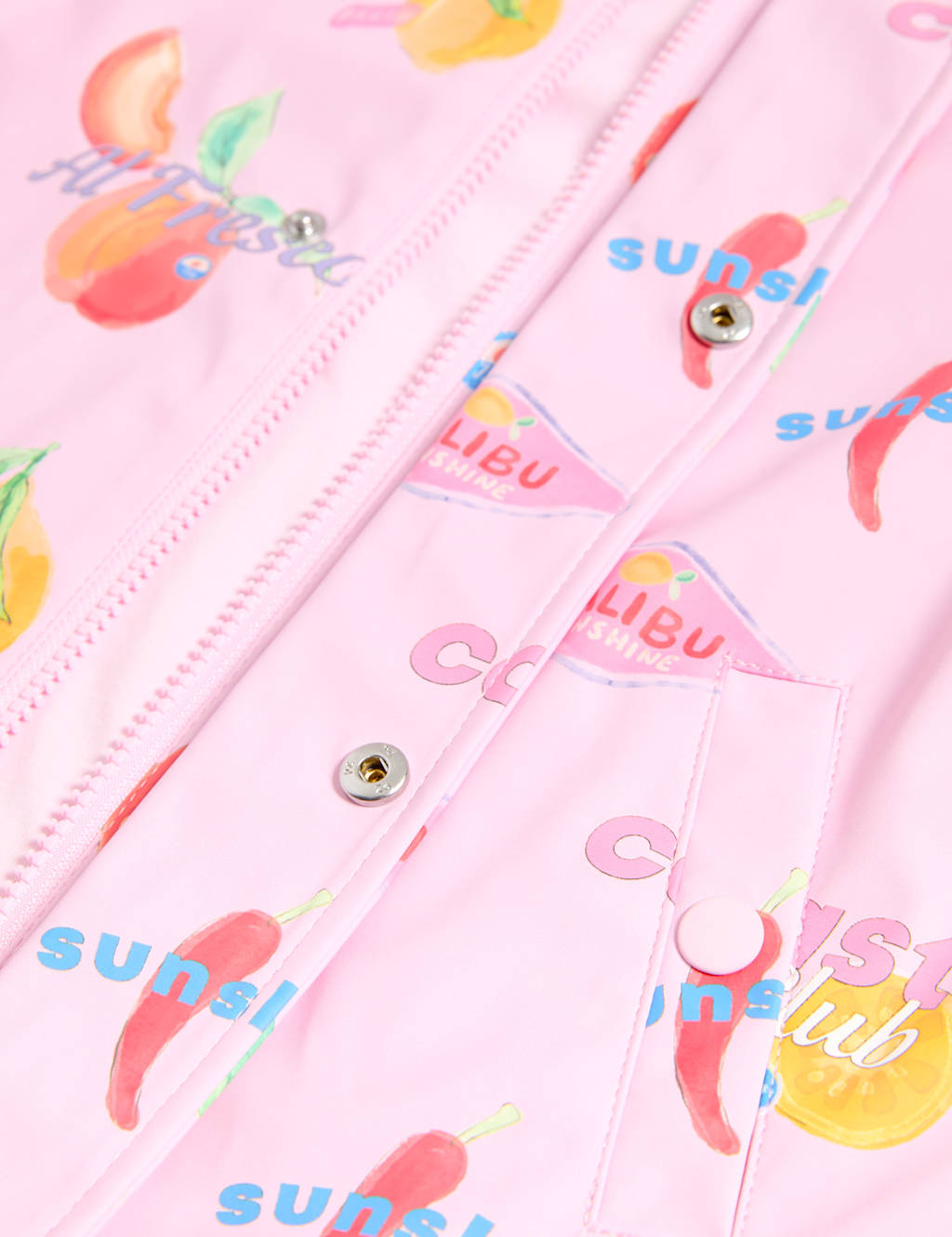 Fruit Print Fisherman Coat (2-8 Yrs) 7 of 7