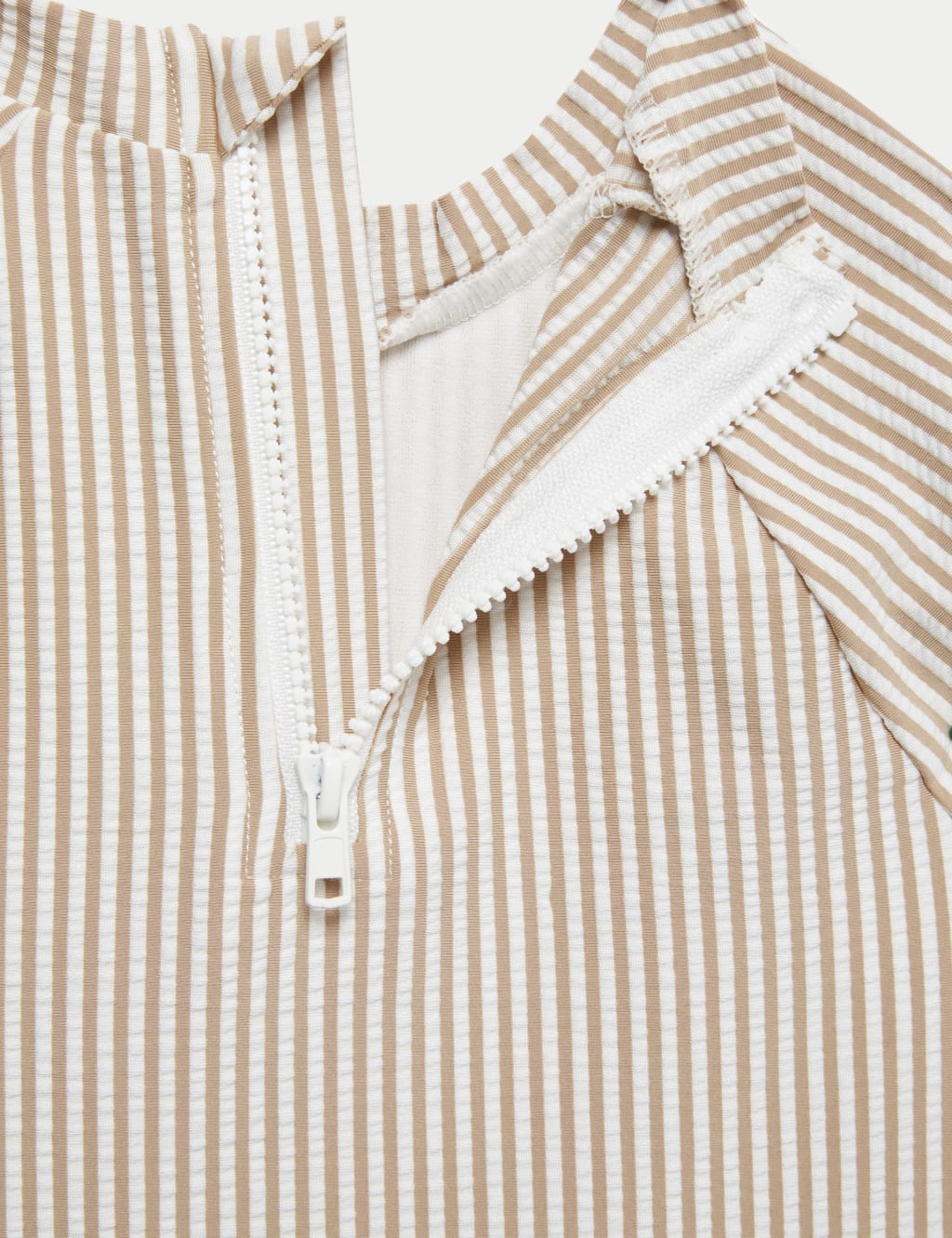 2pc Stripe Frill 3/4 Sleeve Swimsuit (2-8 Yrs) 3 of 3
