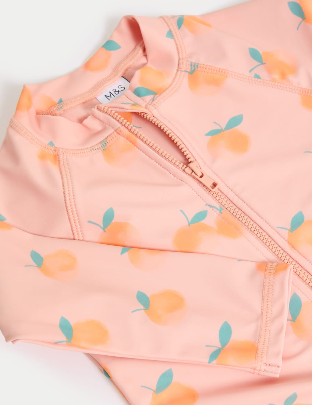 Peach Long Sleeve All In One (2-8 Yrs) 3 of 3