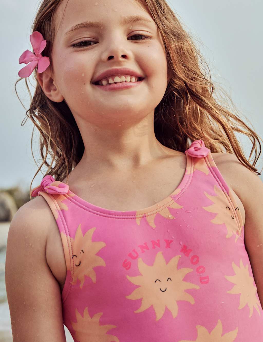 2pk Printed Swimsuits (2-8 Yrs) 2 of 2