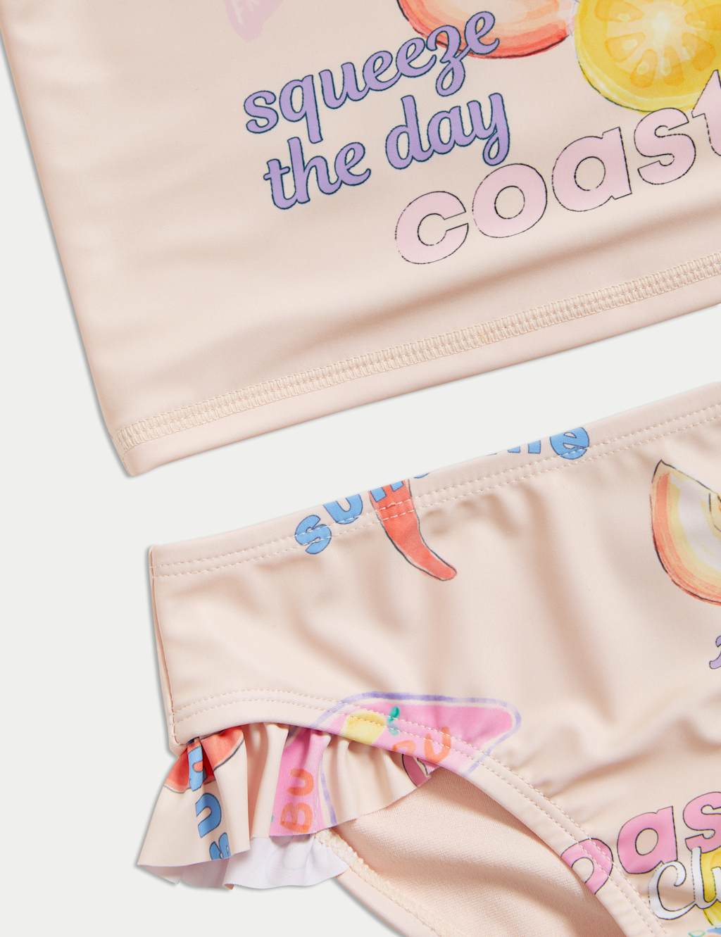 2pc Fruit Print Swim Set (2-8 Yrs) 3 of 3
