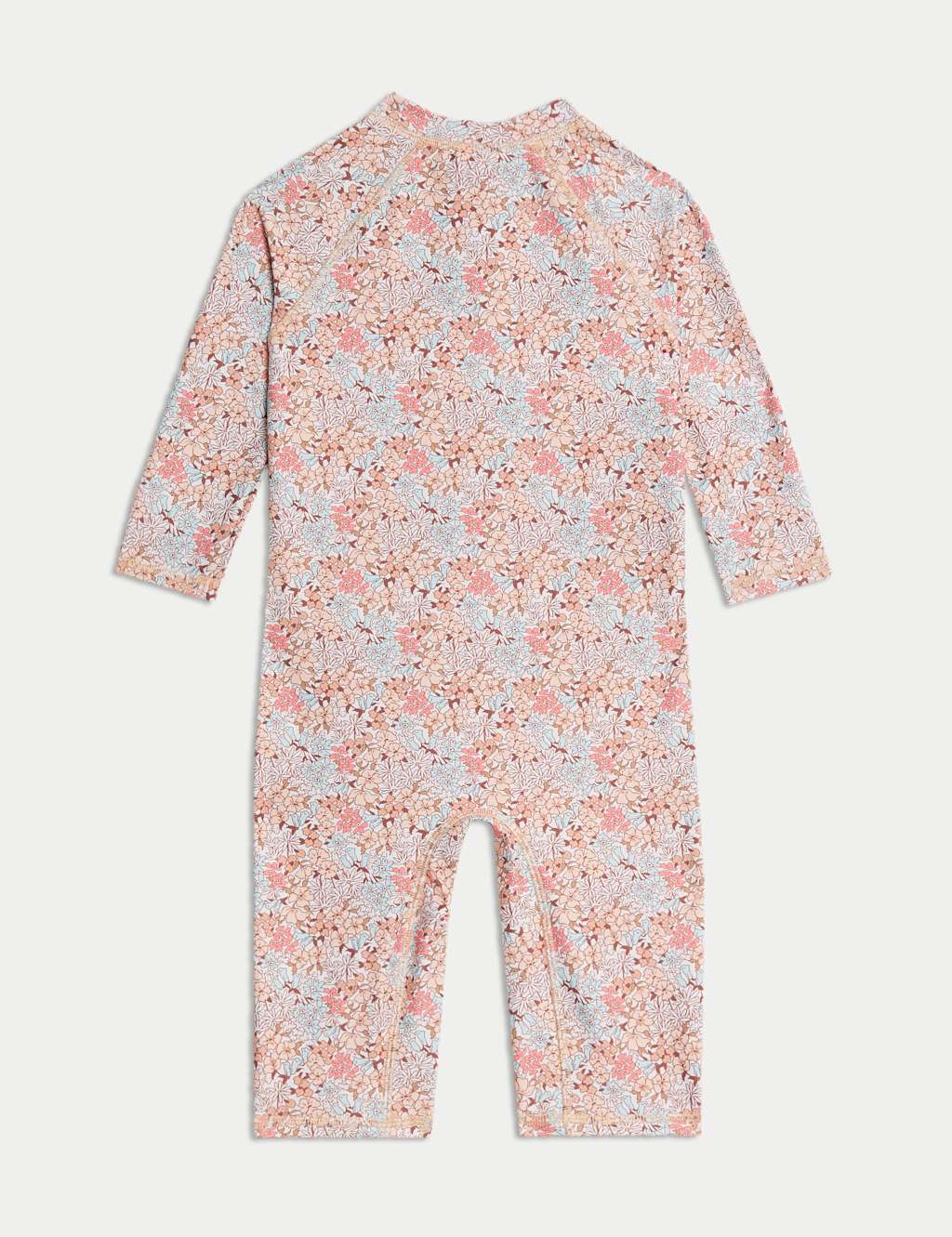Ditsy Floral All In One Swimsuit (2-8 Yrs) 2 of 3