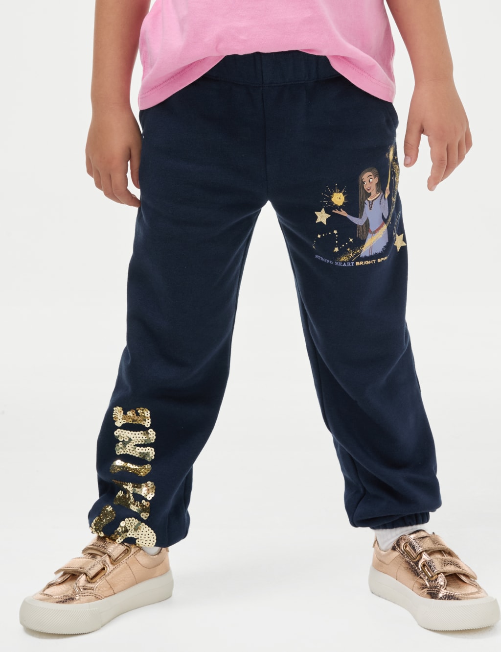 Cotton Rich Disney Princess Wish Joggers 2 8 Yrs
