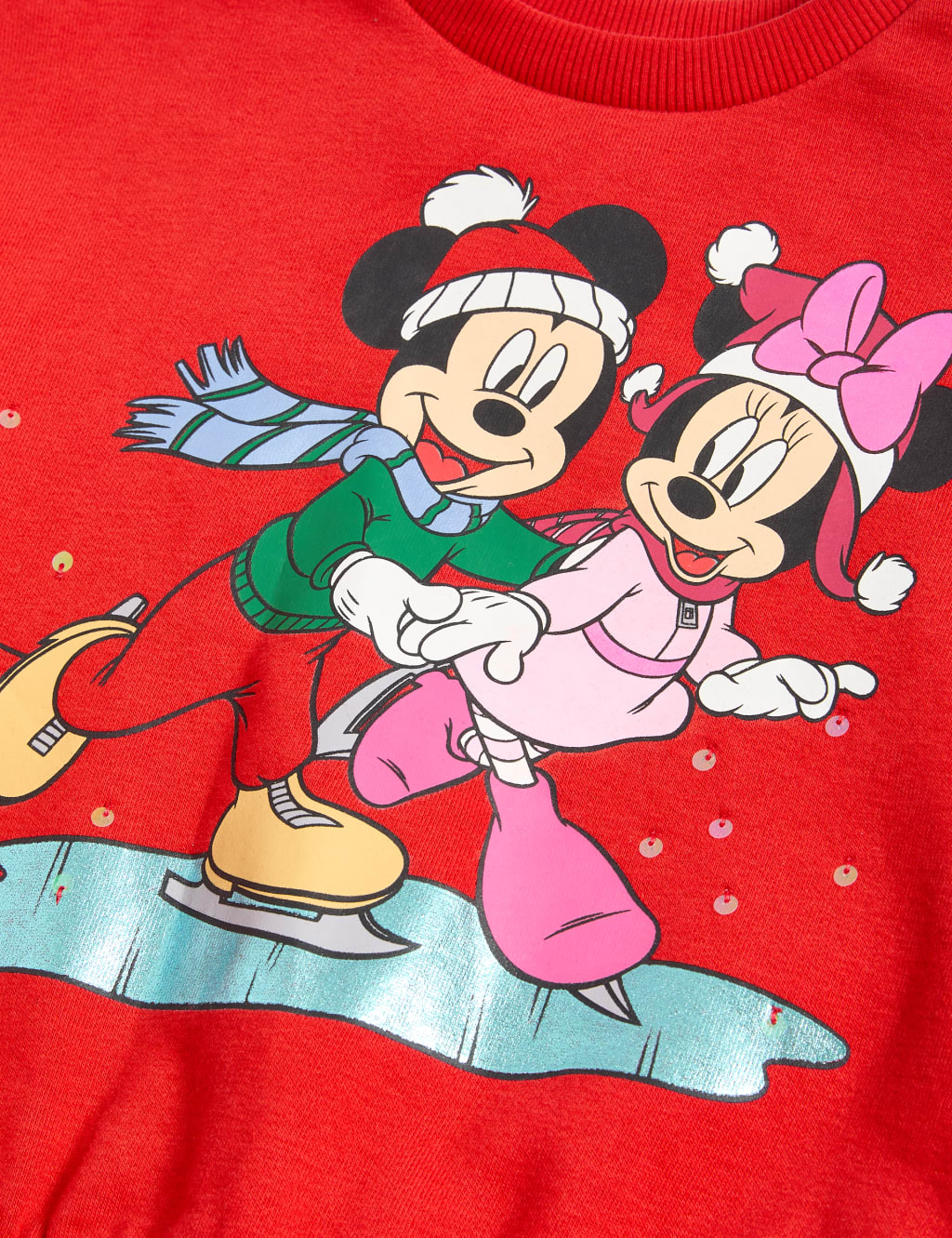 Mickey and minnie christmas sweater top