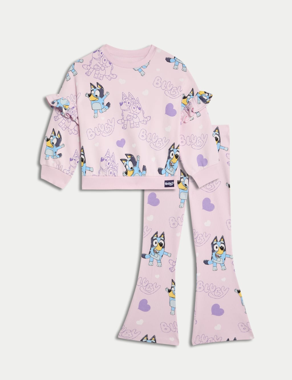 2pc Cotton Rich Bluey™ Top & Bottom Outfit (2-8 Yrs) 2 of 5