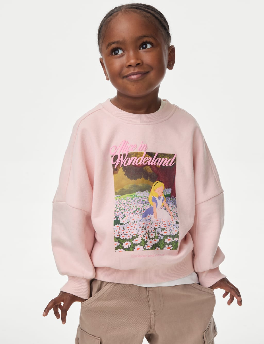Alice in Wonderland Sweatshirt 2 8 Yrs M S Collection M S