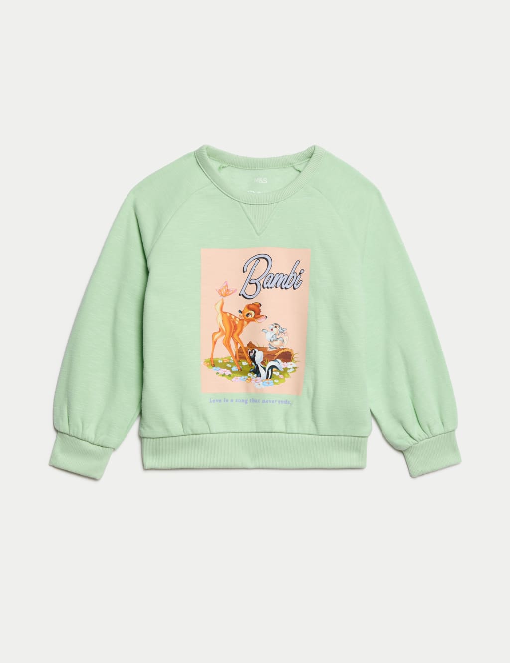Cotton Rich Bambi™ Sweatshirt (12 Mths-8 Yrs) 2 of 4