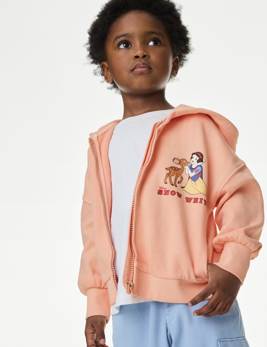 Cotton Rich Disney Snow White™ Zip Hoodie (1-8 Yrs) 4 of 6