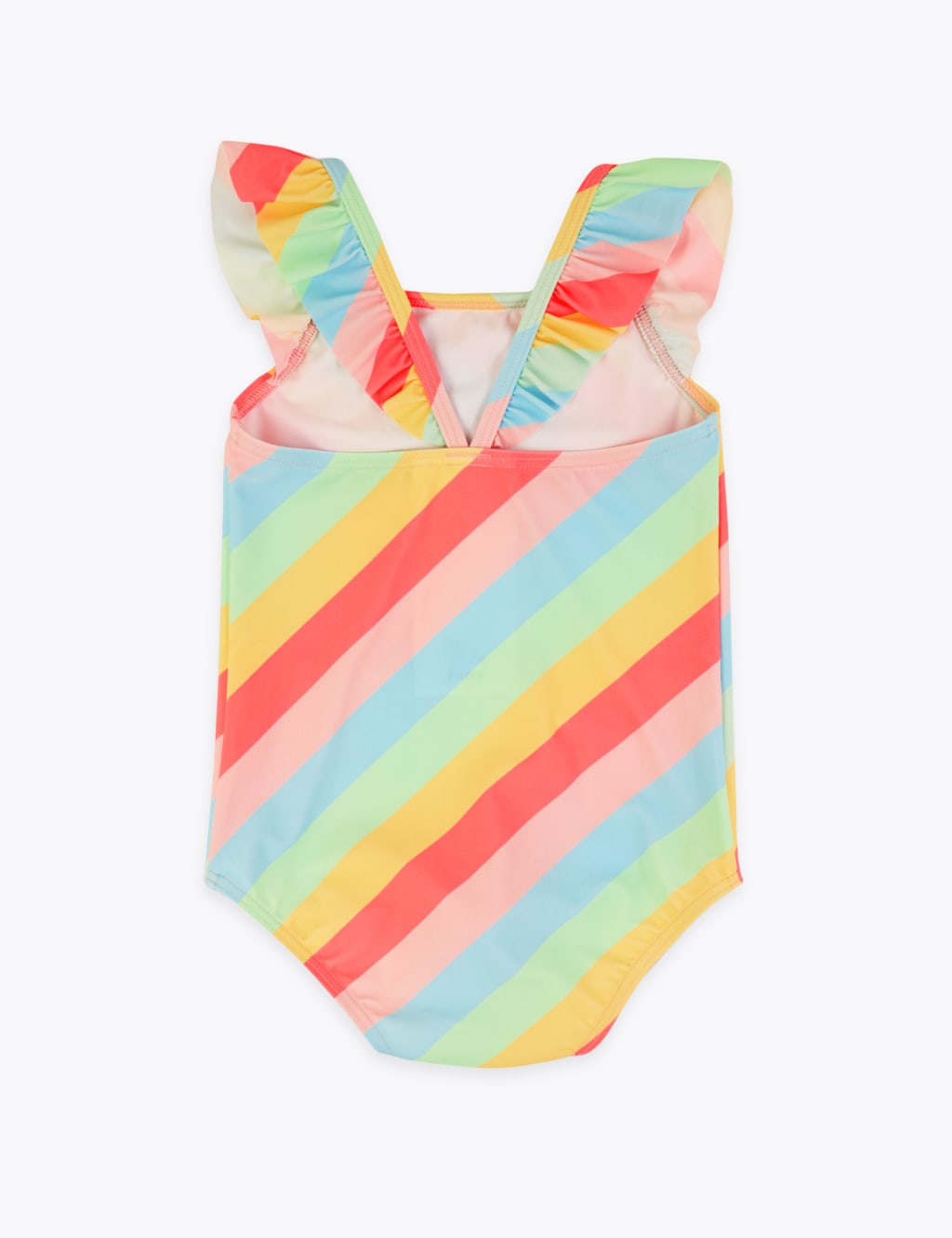 Rainbow Striped Swimsuit (2-7 Yrs) 3 of 3