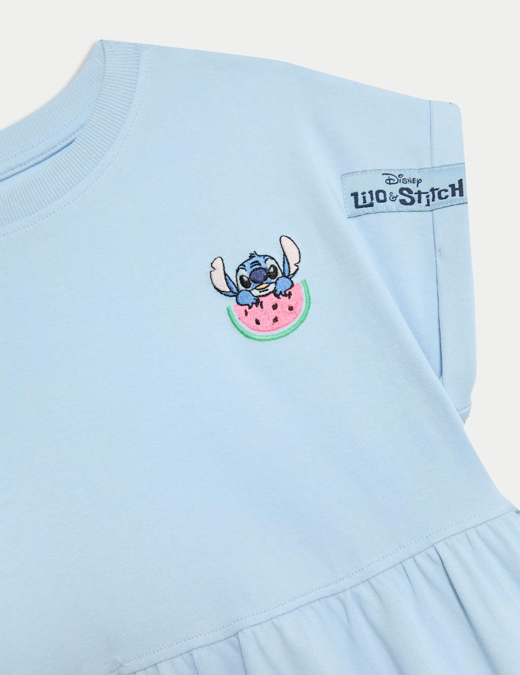 Cotton Rich Lilo & Stitch™ Dress (2-8 Yrs) 8 of 8