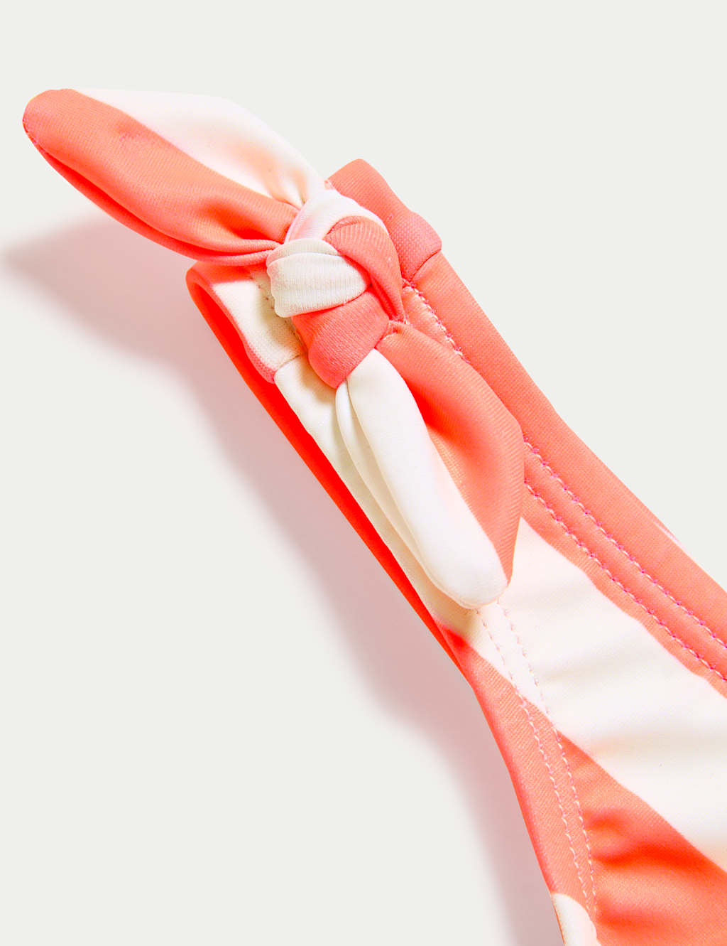 Striped Tie Detail Swimsuit (2-8 Yrs) 3 of 3
