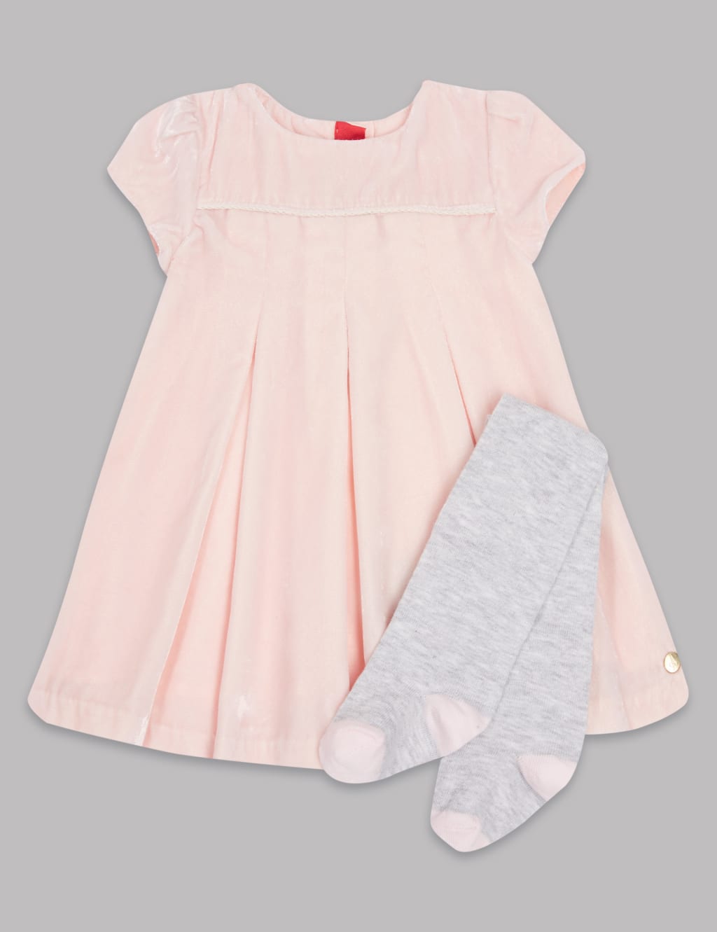 Short sleeve dress with tights online