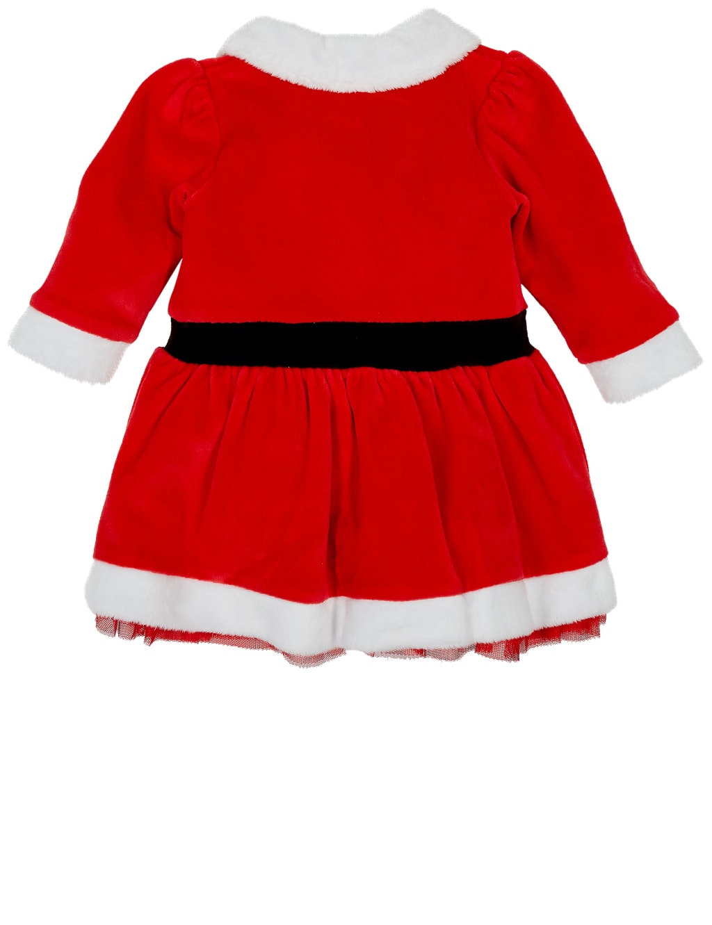 2 Piece Santa Dress with Tights M S