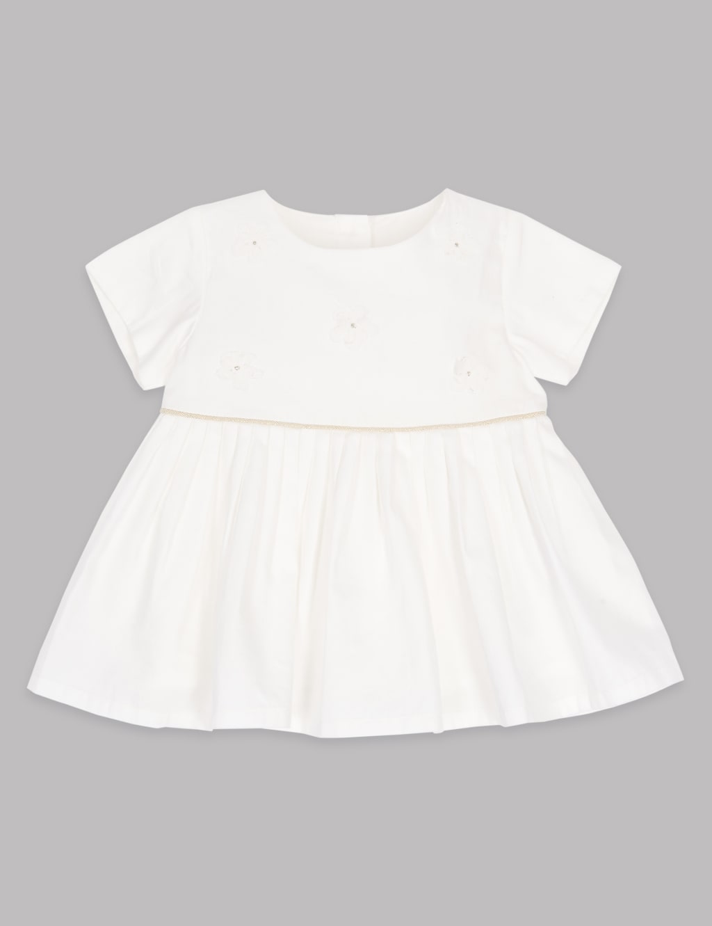 3 Piece Woven Top and Shorts with Tights 3 of 7