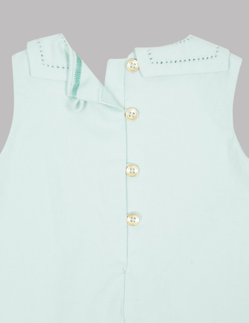 Sailor Collar Pure Cotton Dress 3 of 5