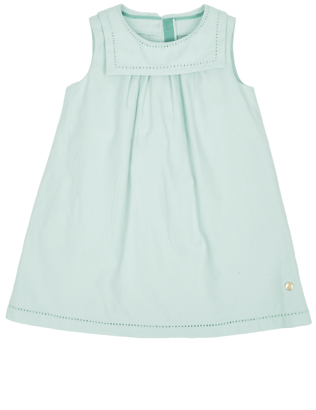 Sailor Collar Pure Cotton Dress 4 of 5