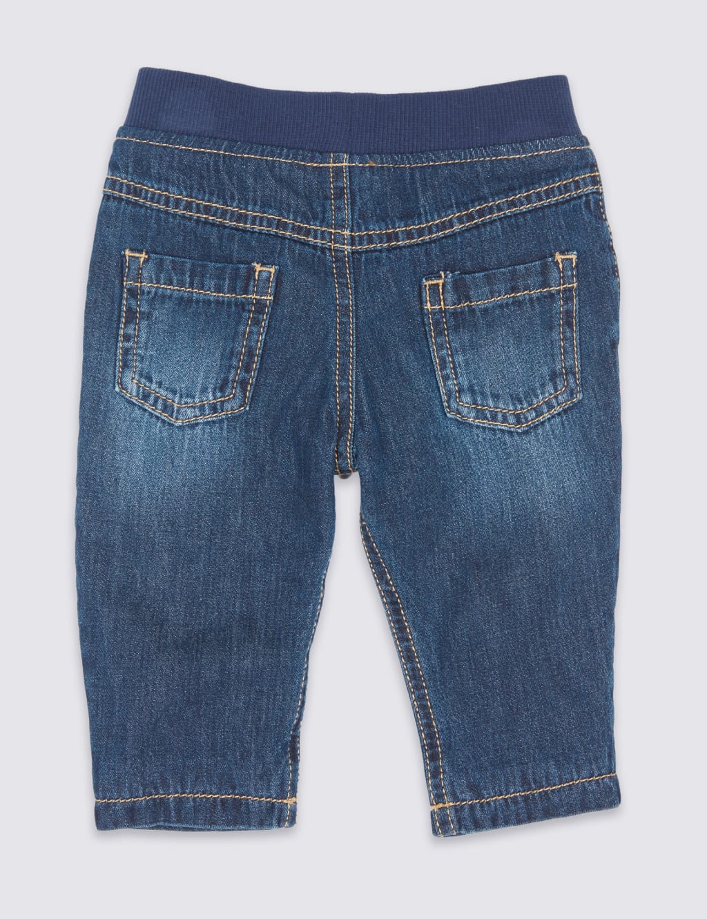 Pure Cotton Pull-on Jeans 2 of 4
