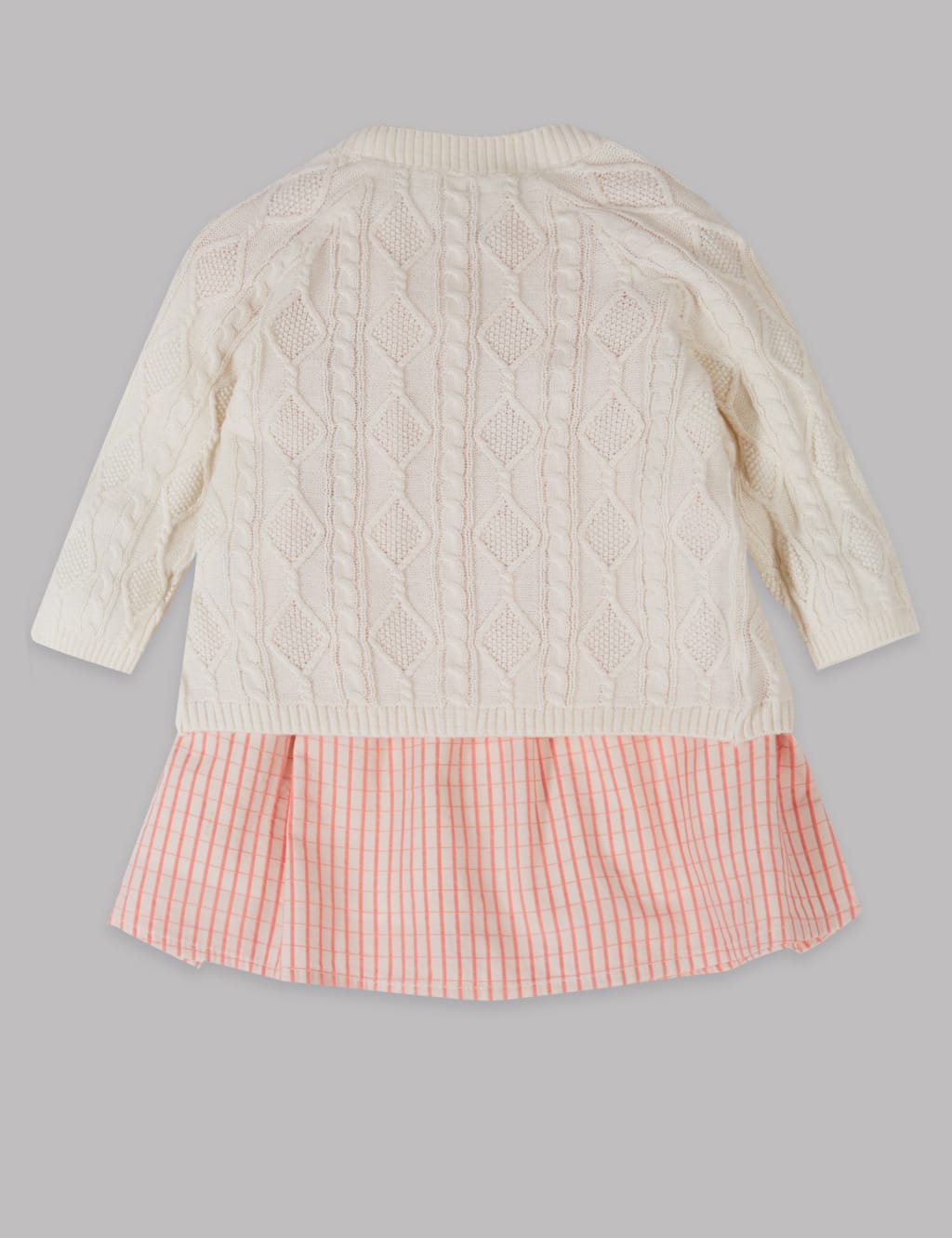 3 Piece Cardigan & Dress with Tights Outfit 2 of 8