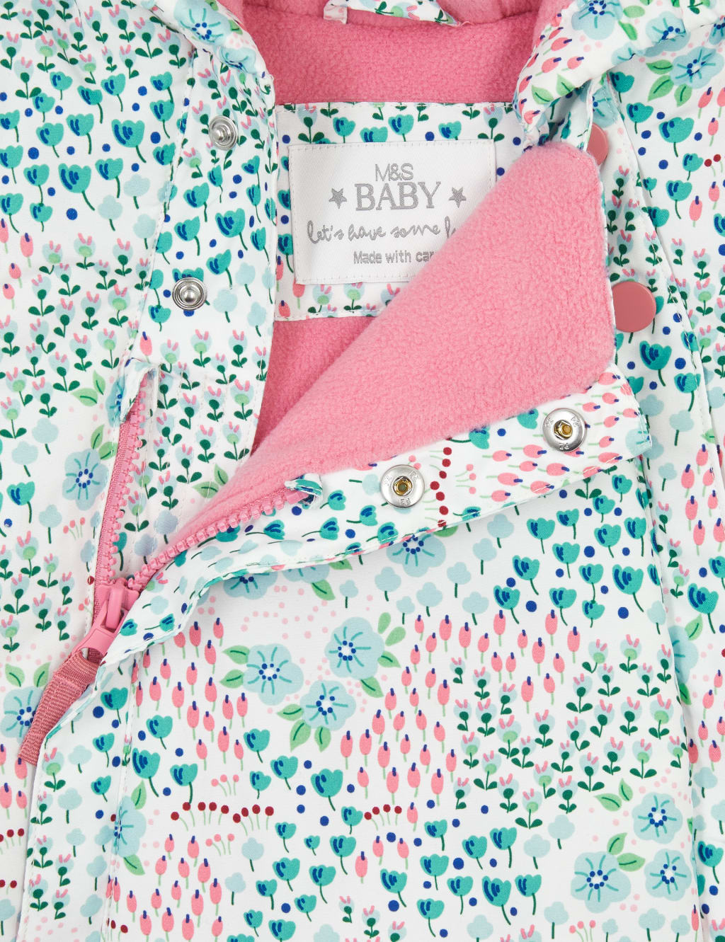 Stormwear™ Floral Padded Snowsuit (0-3 Yrs) 3 of 4