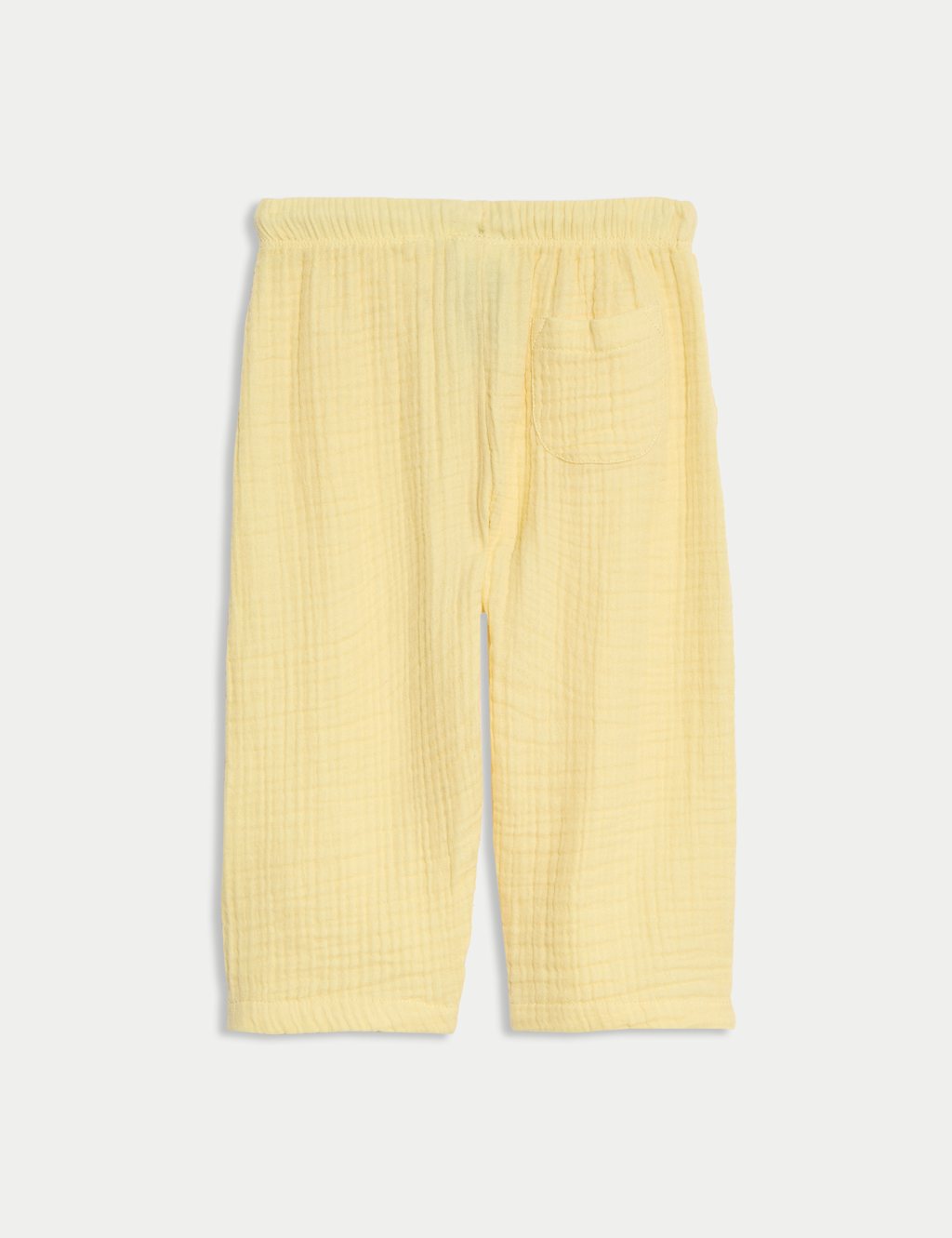 Pure Cotton Paperbag Trousers (0-3 Yrs) 3 of 3