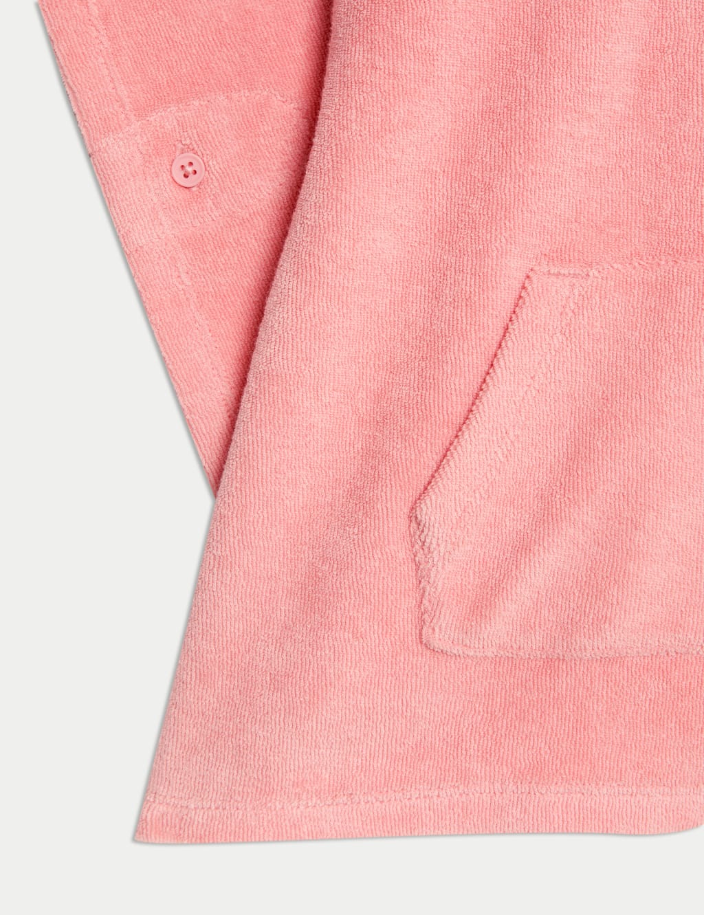 Pure Cotton Towelling Hooded Palm Poncho (0-3 Yrs) 3 of 3