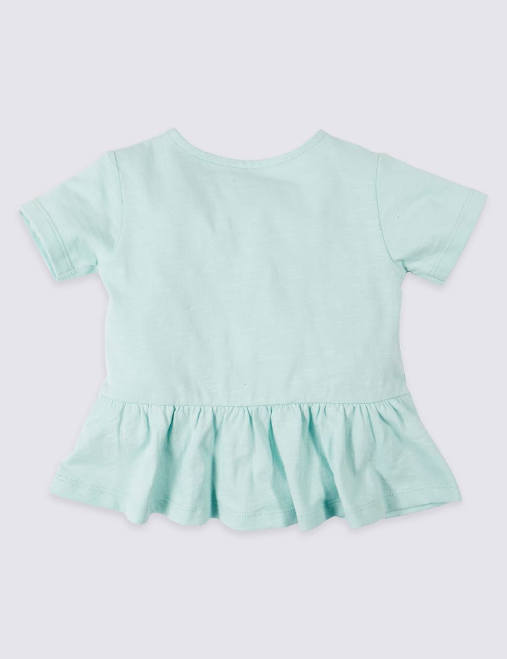 Pure Cotton Happy Frill Hem Top 2 of 3