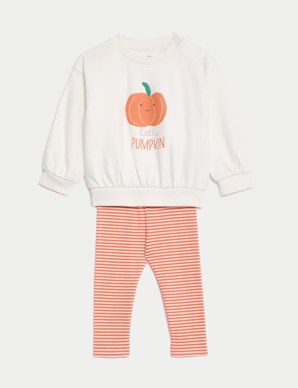Cotton Rich Halloween Little Pumpkin Outfit 0 3 Yrs M S Collection M S