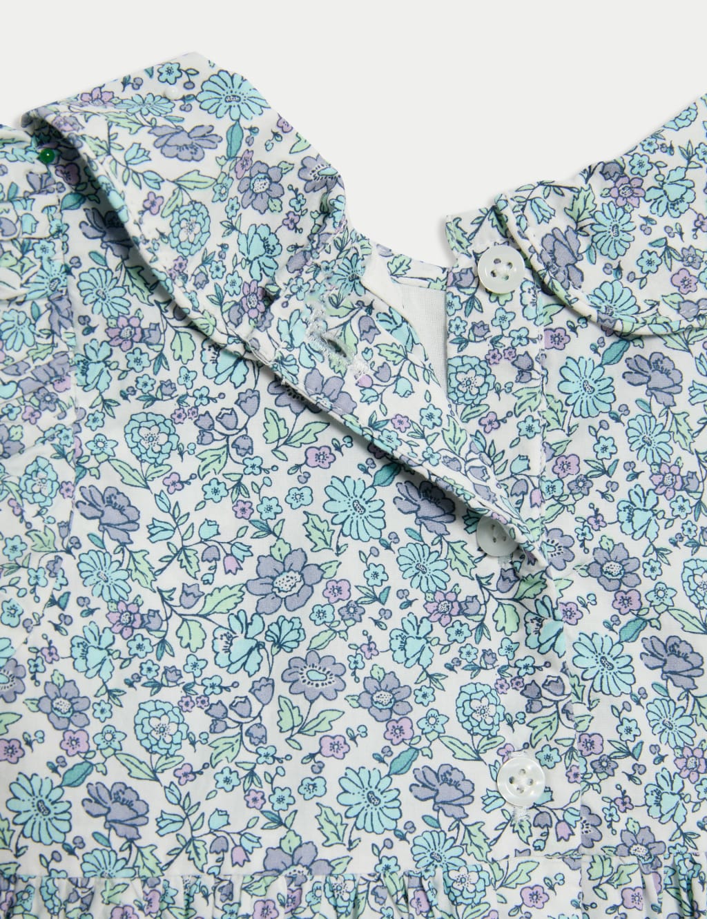 Pure Cotton Floral Dress (0-3 Yrs) 3 of 3