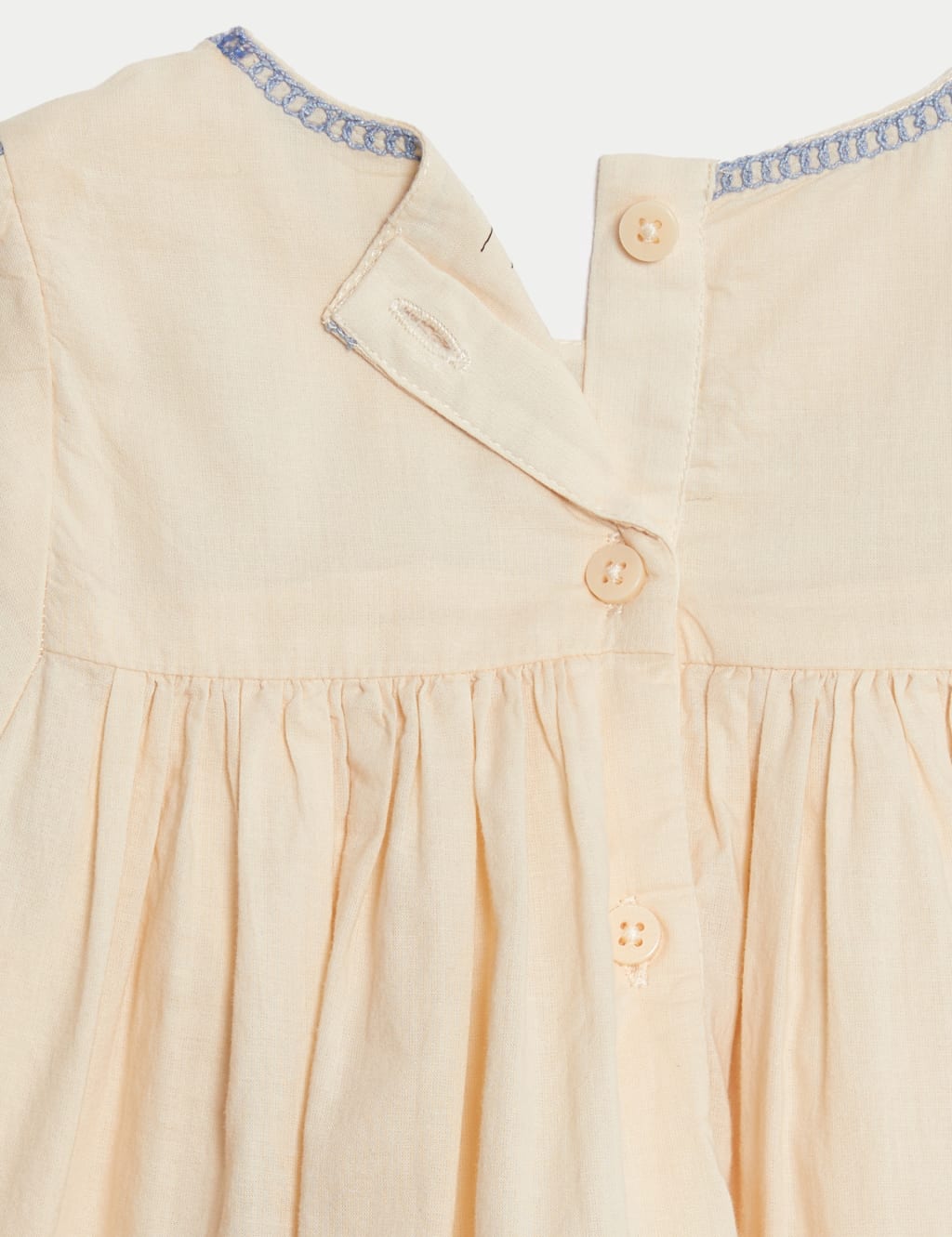 2pc Pure Cotton Embroidered Outfit (0-6 Yrs) 5 of 5