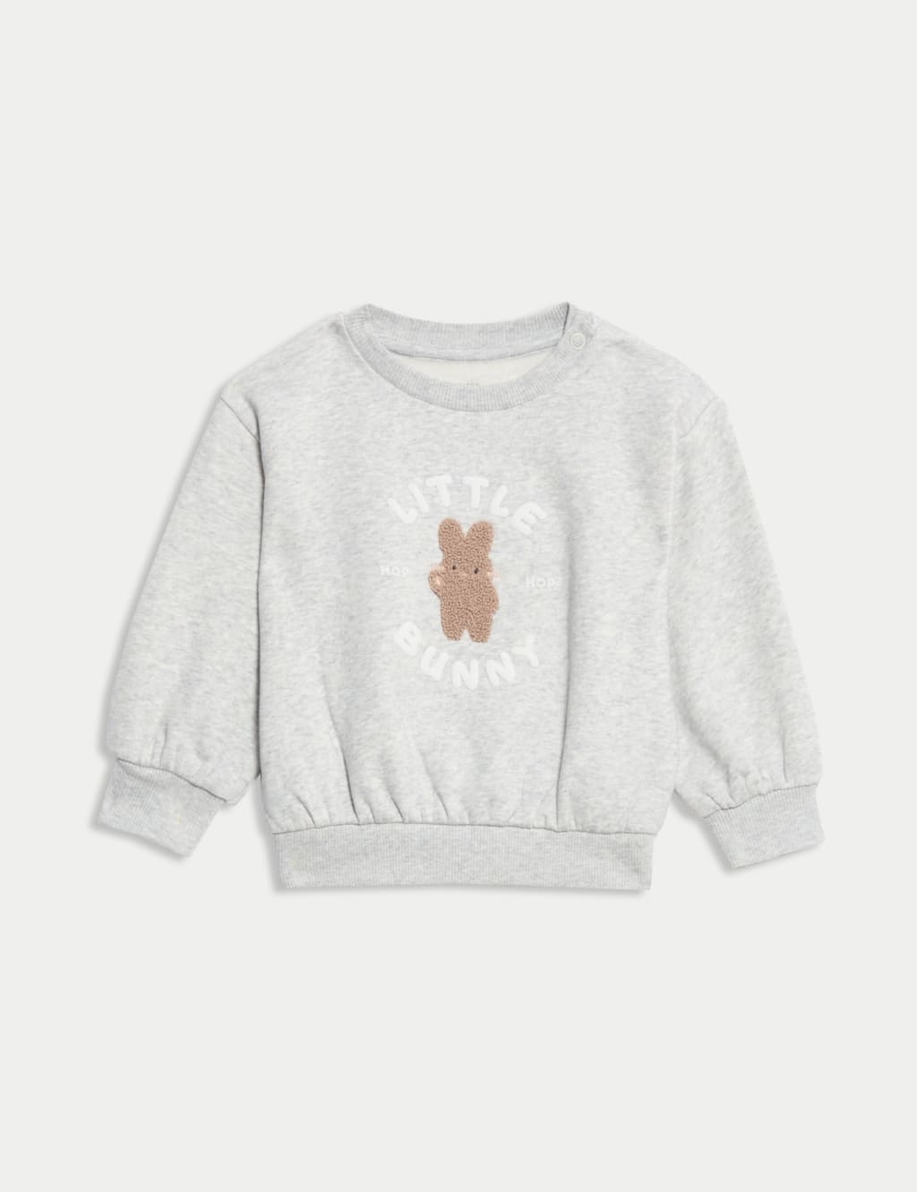 2pc Cotton Rich Little Bunny Slogan Outfit (0-3 Yrs) 3 of 6