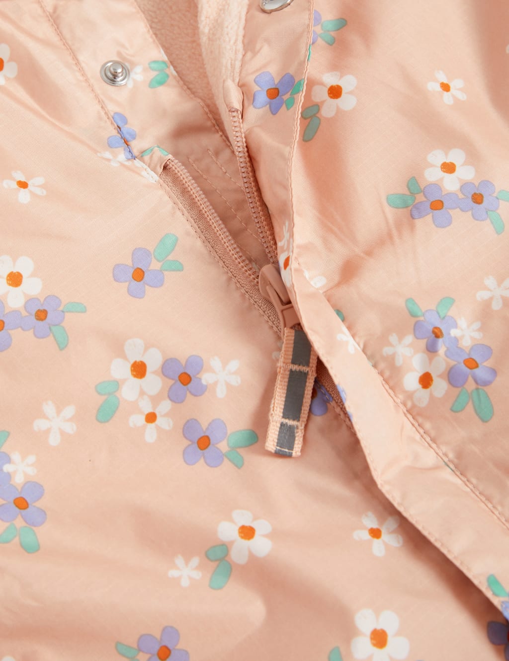 Ditsy Floral Hooded Puddlesuit (3-5 Yrs) 2 of 2