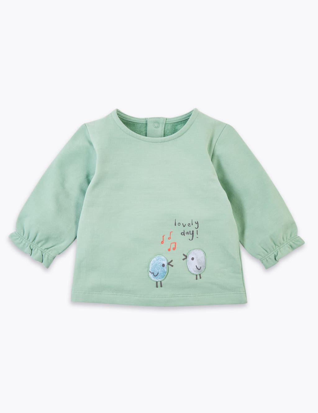Bird Design Sweatshirt (0-3 Yrs) 1 of 3