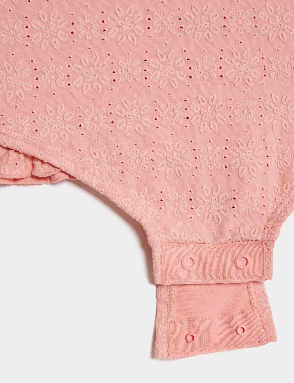 Broderie Zip Long Sleeve Swimsuit (0-3 Yrs) 3 of 3