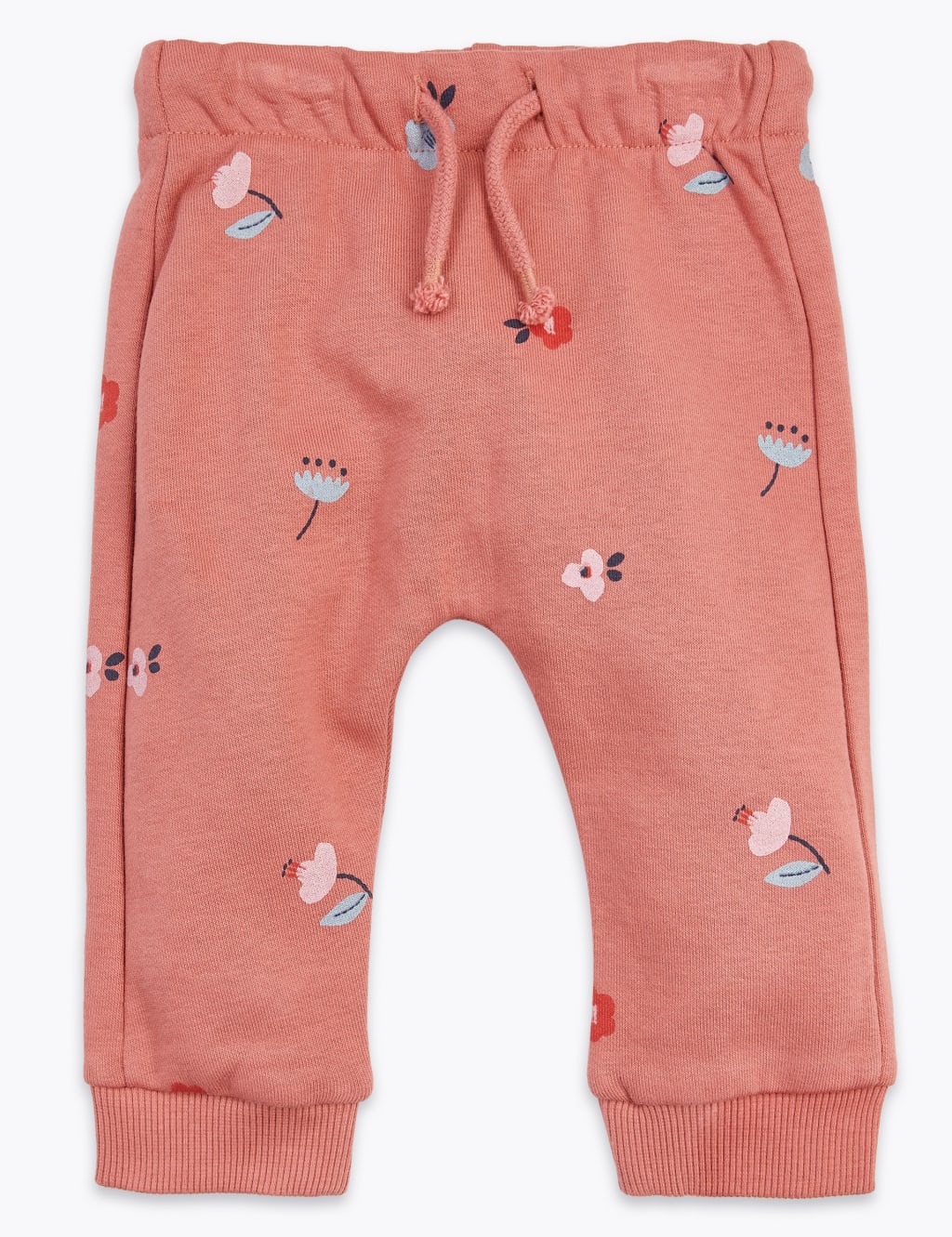 2 Piece Cotton Floral Tracksuit (0-3 Years) 4 of 5