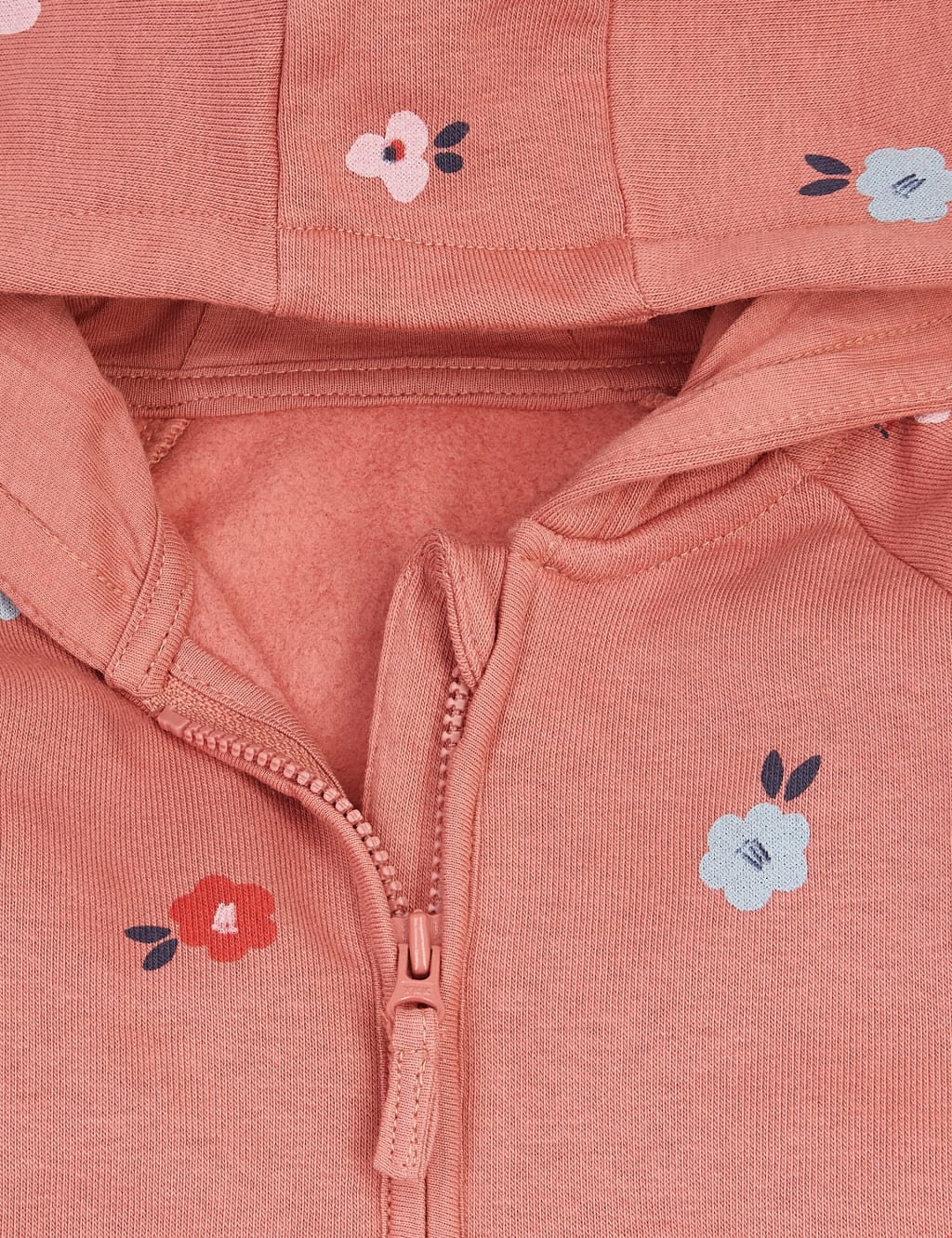 2 Piece Cotton Floral Tracksuit (0-3 Years) 5 of 5