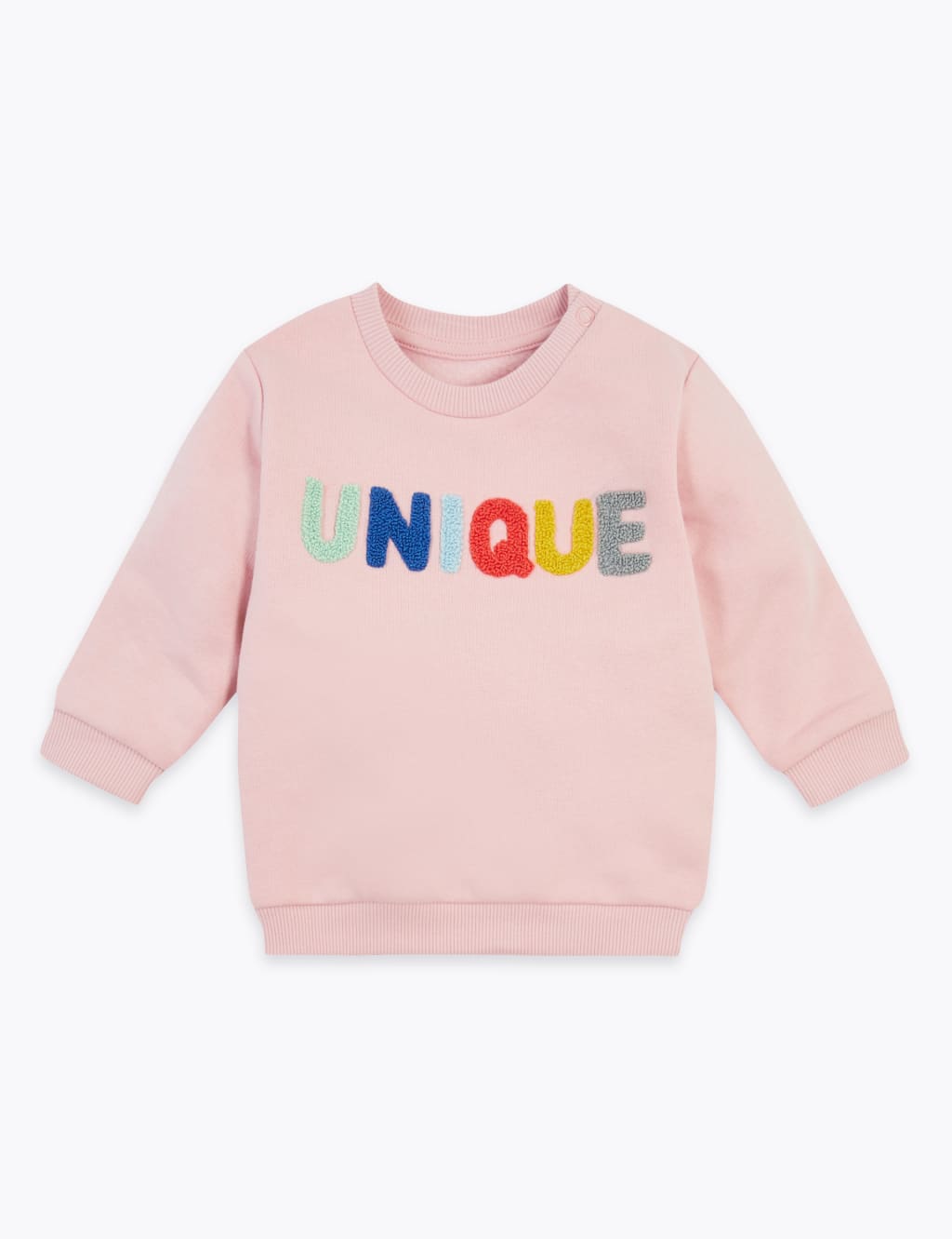 Unique Slogan Sweatshirt (0-3 Yrs) 1 of 3