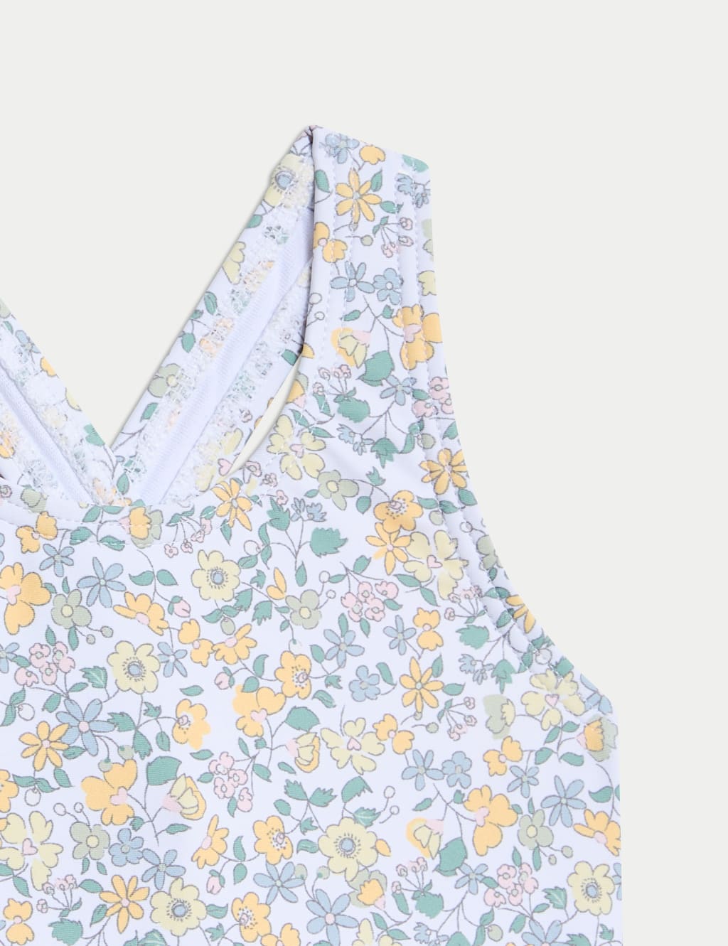 Ditsy Print Frill Swimsuit (0-3 Yrs) 3 of 3