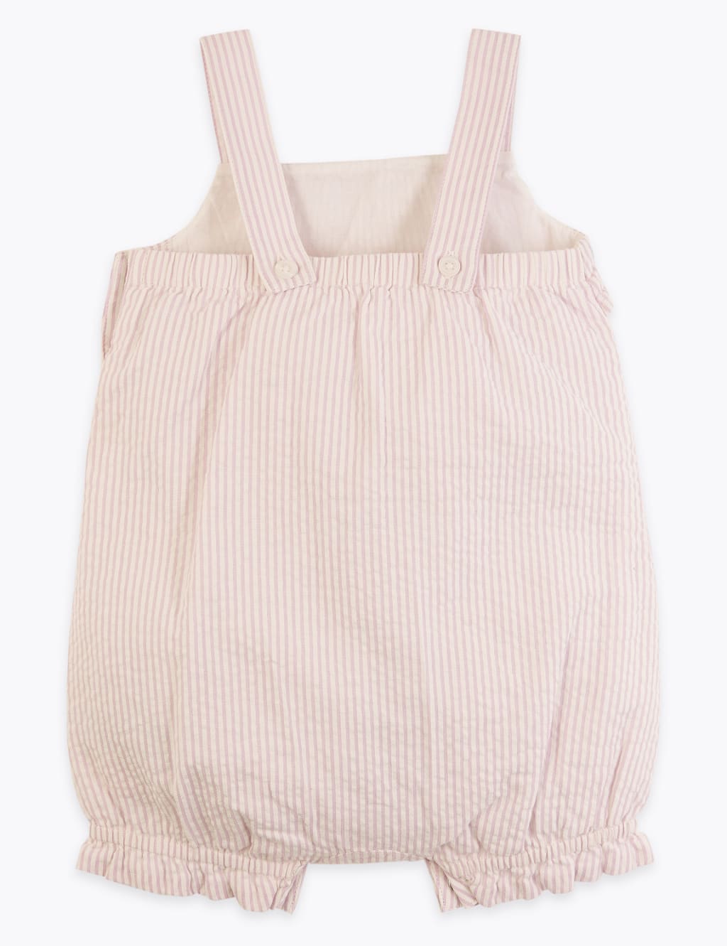 Cotton Striped Romper (7lbs - 12 Mths) 2 of 3