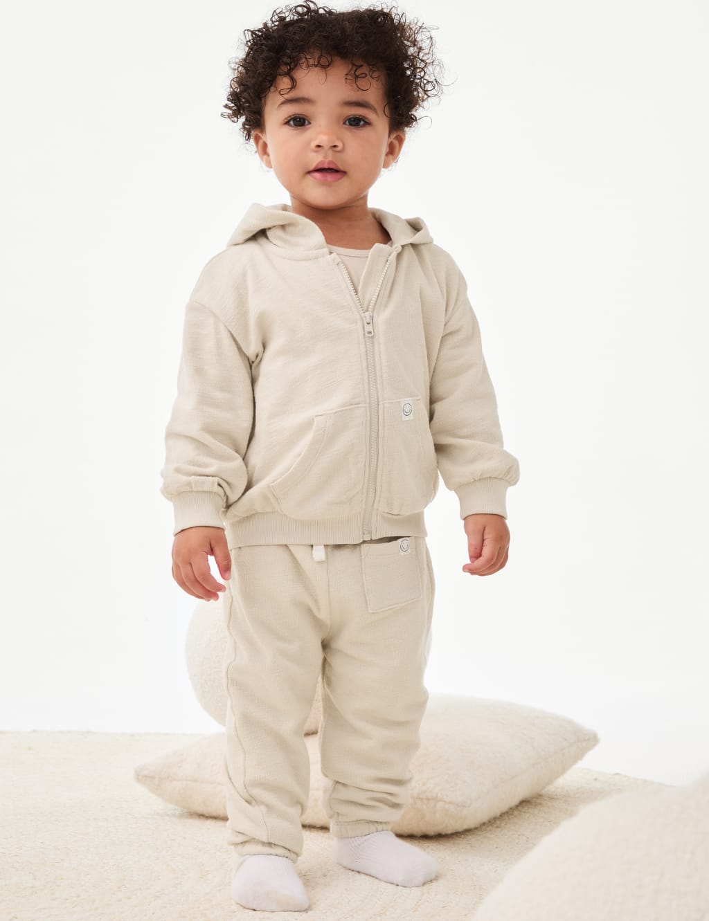Pure Cotton Zip Hoodie (0-6 Yrs) 5 of 6