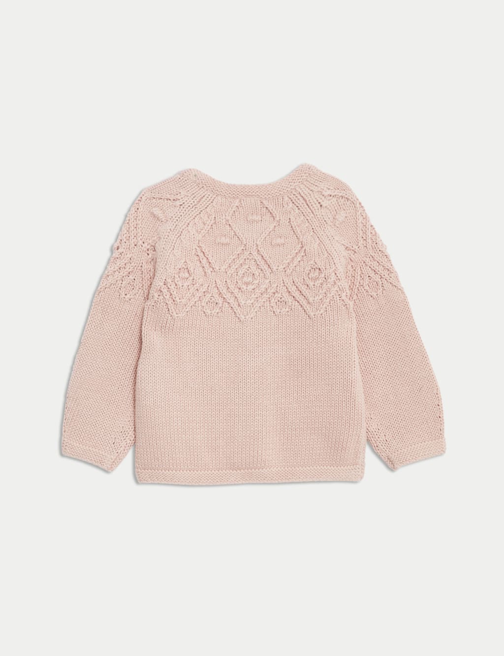 Pure Cotton Patterned Cardigan (0-3 Yrs) 3 of 6