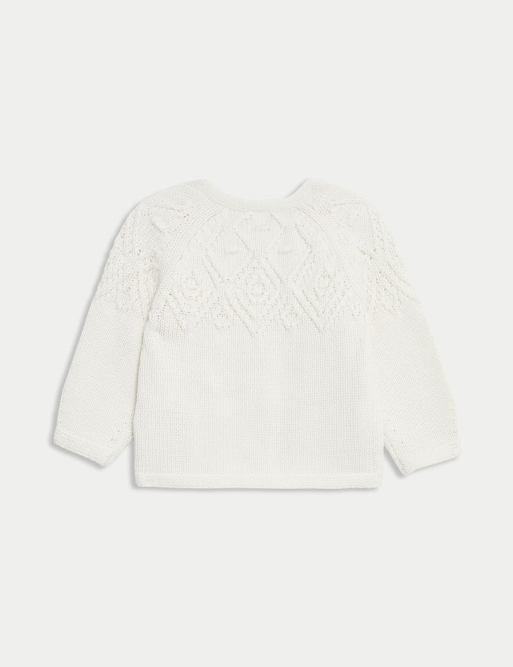 Pure Cotton Patterned Cardigan (0-3 Yrs) 3 of 5