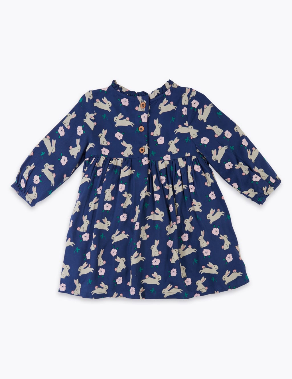 Bunny Print Dress (0-3 Yrs) 2 of 3