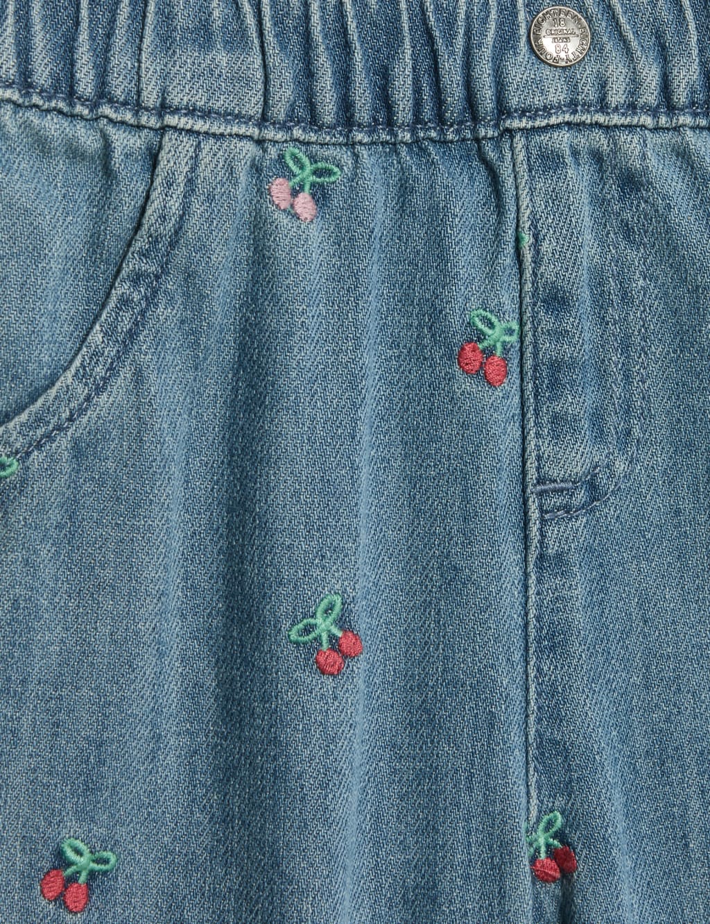 2pc Denim Embroidered Jacket & Jeans Outfit (0-6 Yrs) 6 of 6