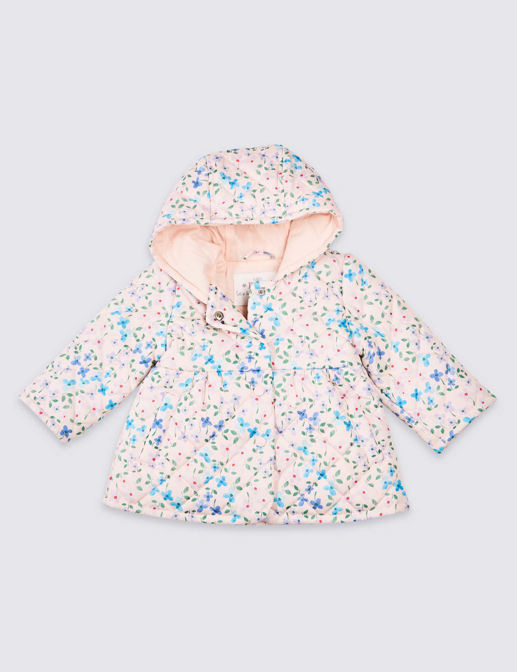 All Over Floral Print Coat 1 of 3