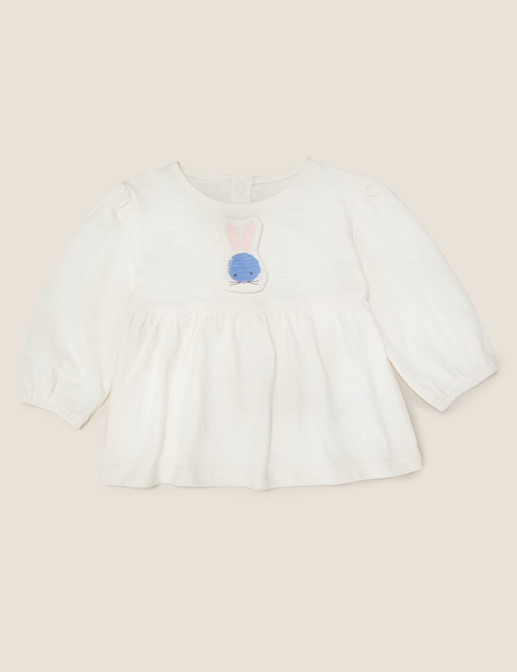 2pc Cotton Bunny Motif Outfit 5 of 9