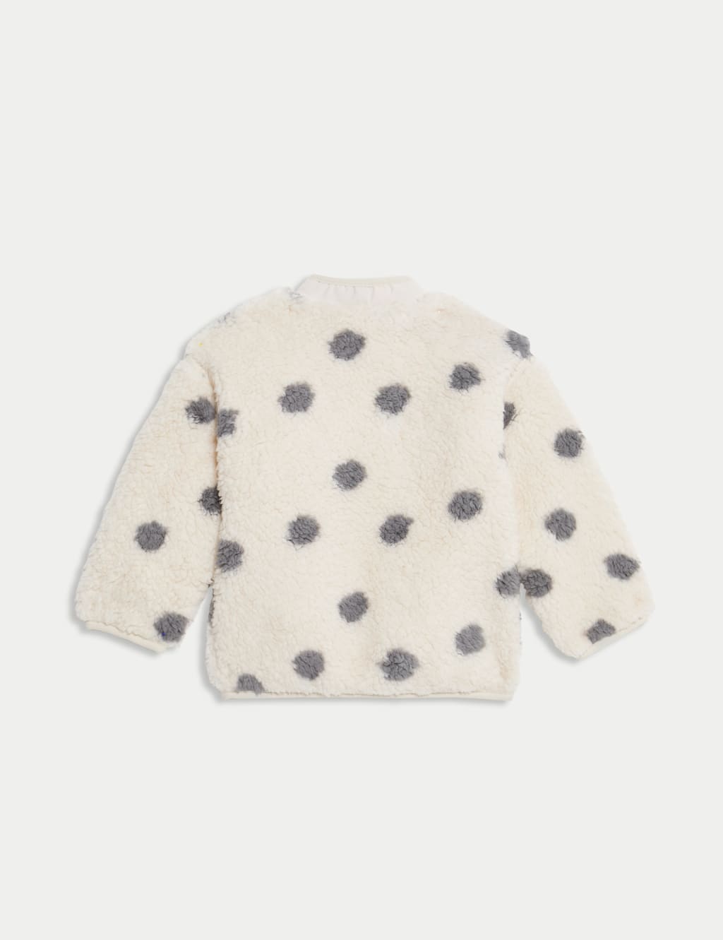 Borg Spot Zip Jacket (0-3 Yrs) 2 of 3