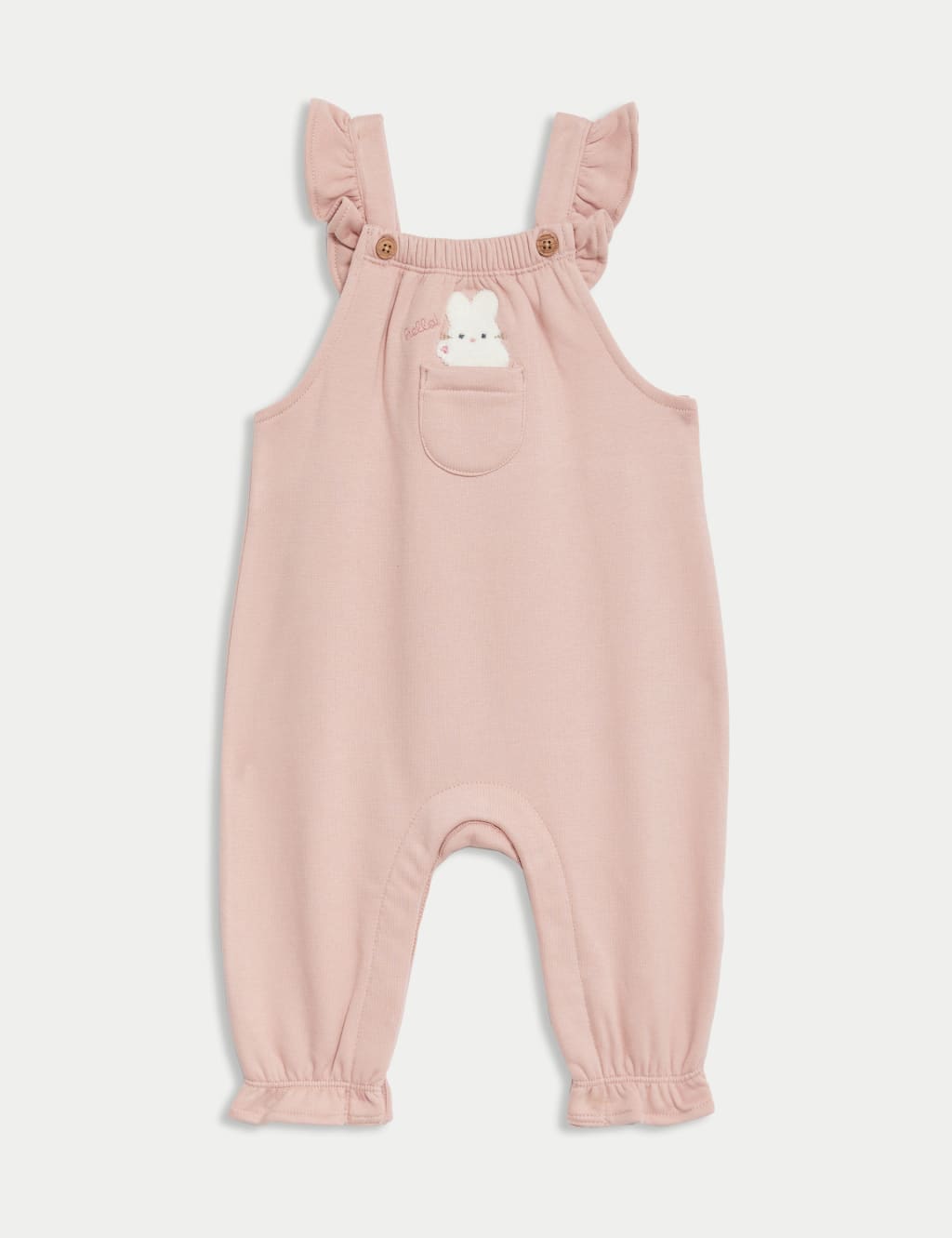 2pc Cotton Rich Dungarees (0-3 Yrs) 3 of 6