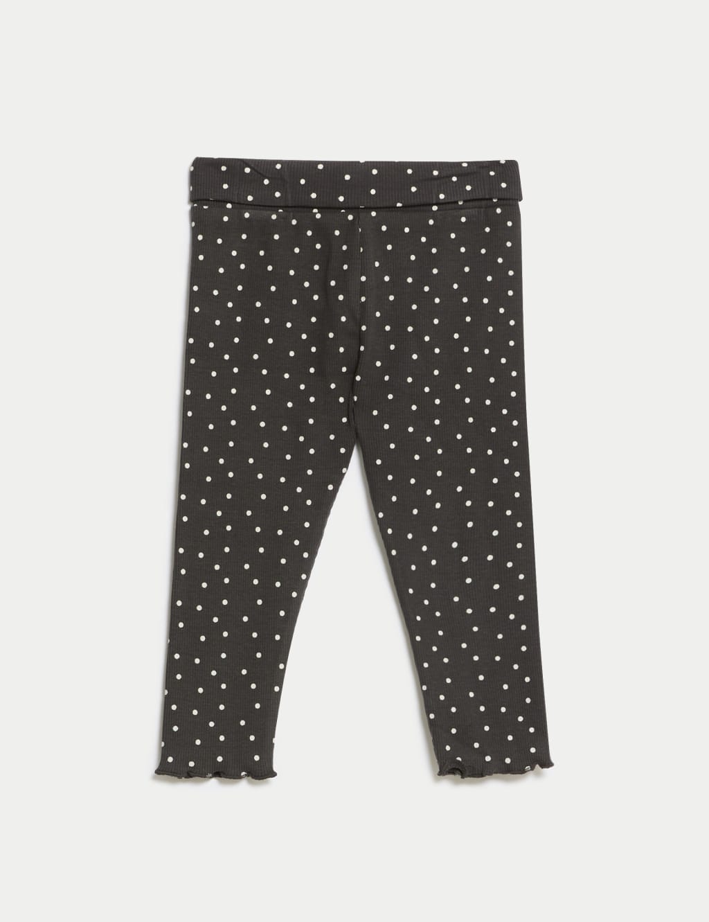 2pk Cotton Rich Spot Leggings 0 36 Mths M S Collection M S