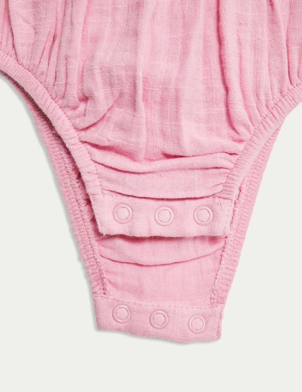 Pure Cotton Strawberry Romper (0-3 Yrs) 3 of 3