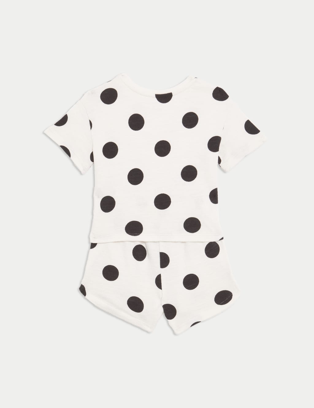 2pc Pure Cotton Spot Shorts & T-Shirt Set (0-3 Yrs) 2 of 6